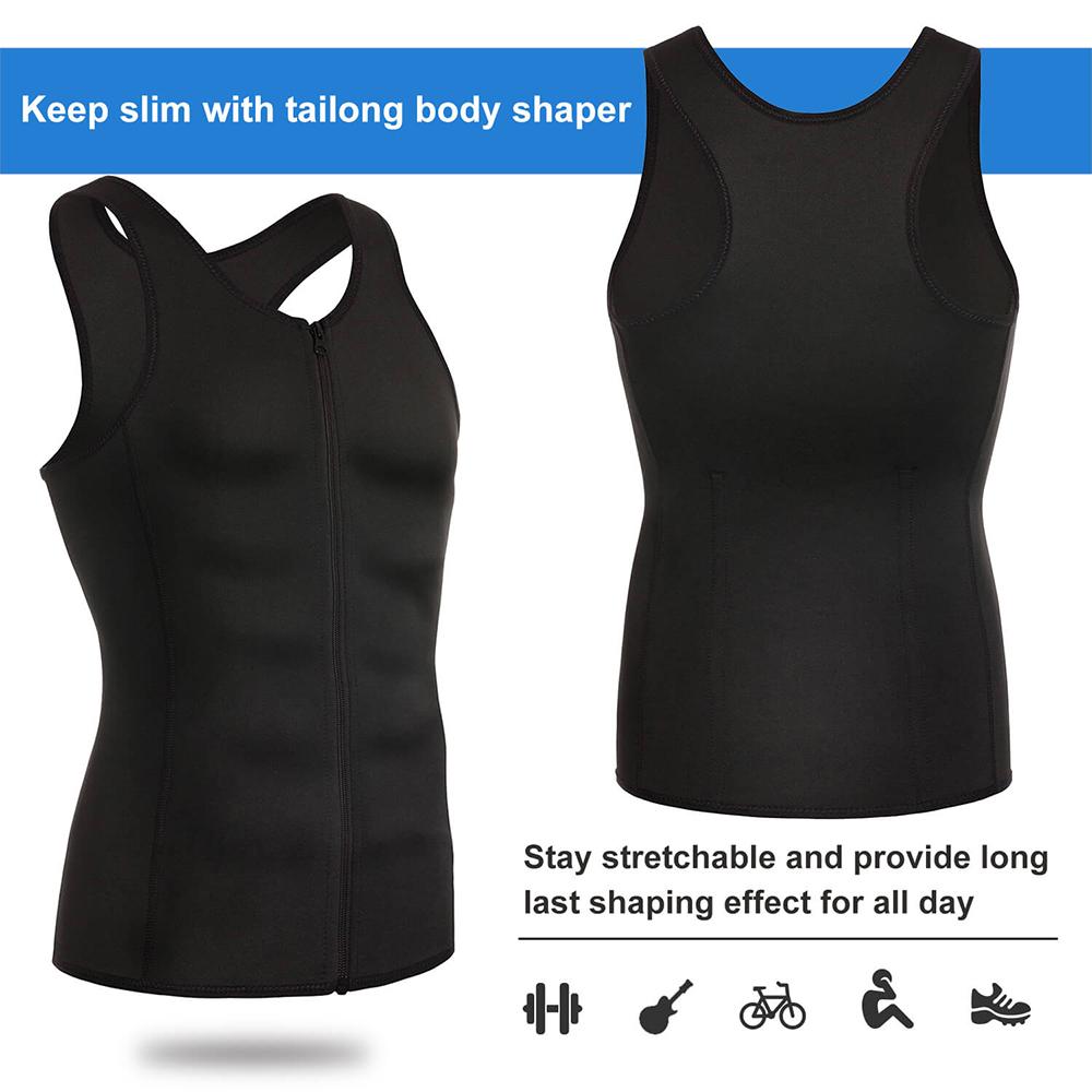 Men Tummy Compression Slimming Undershirt