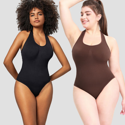 SELENA’S PERSICA Seamless Covered Bust Jumpsuit Thong Bodysuit Fit Womenswear
