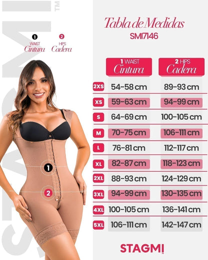 SMI 7146 Progressive Hourglass Shapewear: Tiny Waist and Triple Lift! ✨