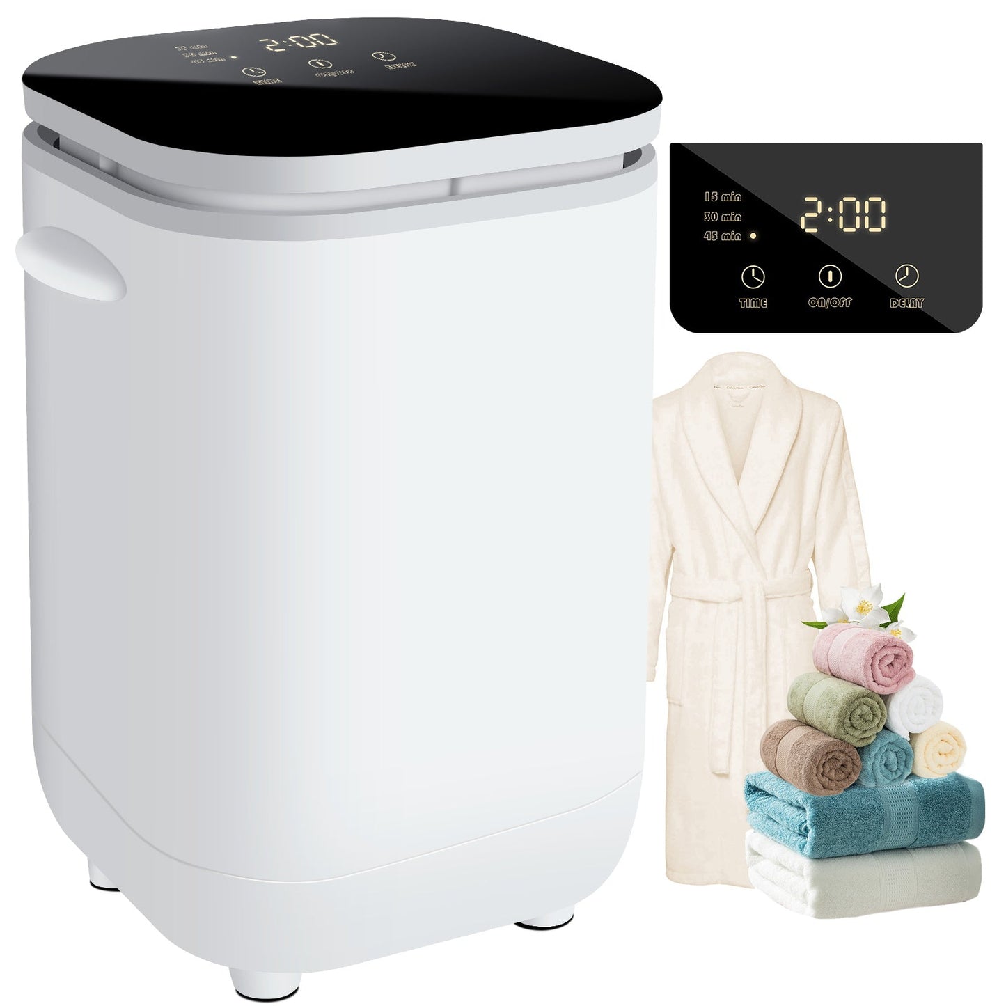 towel warmer bucket