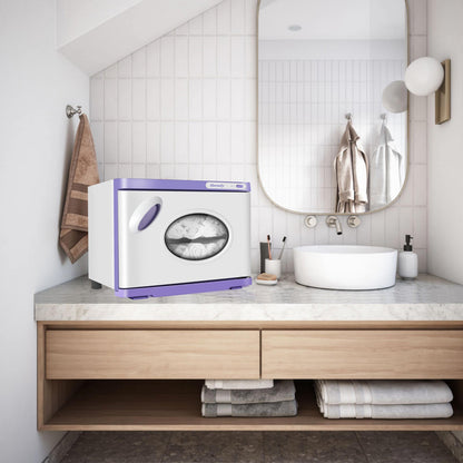 Hot Towel Warmer with Clear Glass Door, 23L