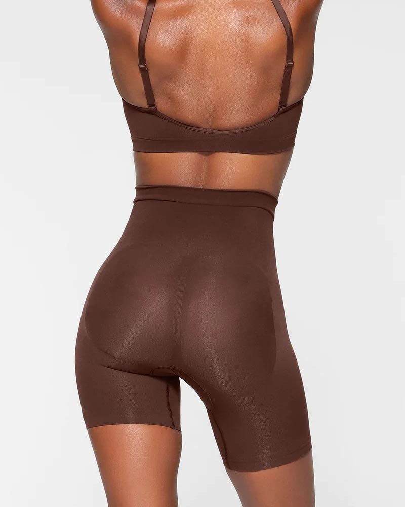 Seamless High Waist Hip-Lifting Shorts
