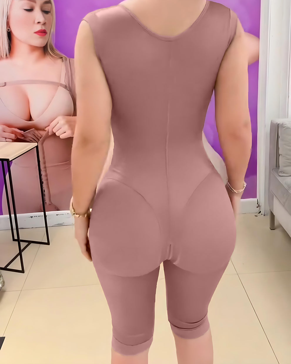Hourglass Shaping Sleeveless Full Body Shaper